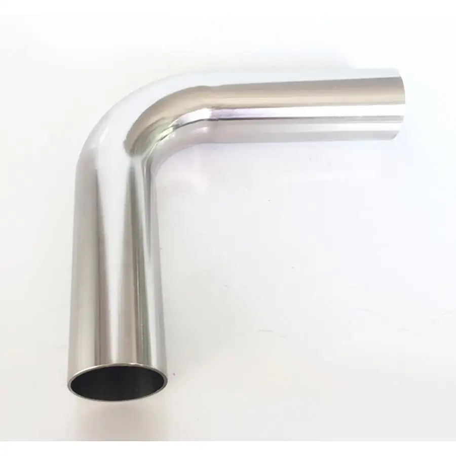 SDF2059_DIN NT metināms līkums, garais, 90°, W-W, 104.00 x 2.00 mm, Matt, iekšpuses virsma max. 0.8/1.6 µm, R - 110, DIN11852, 1.4307