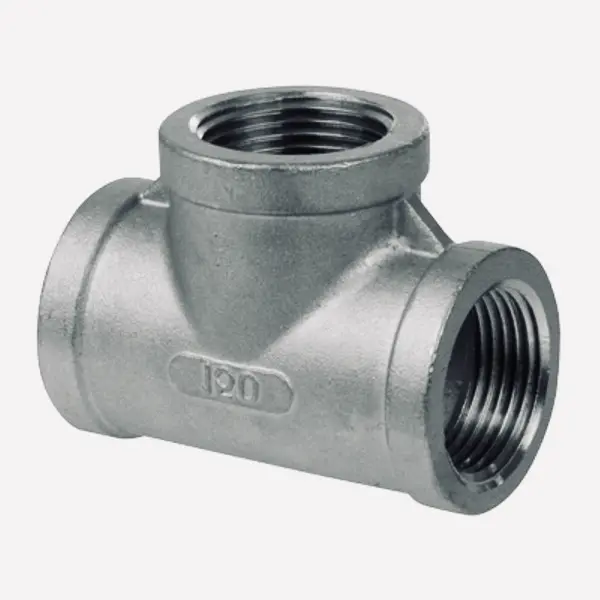 STT006_NT vītņu T-gab, 1", AISI316 