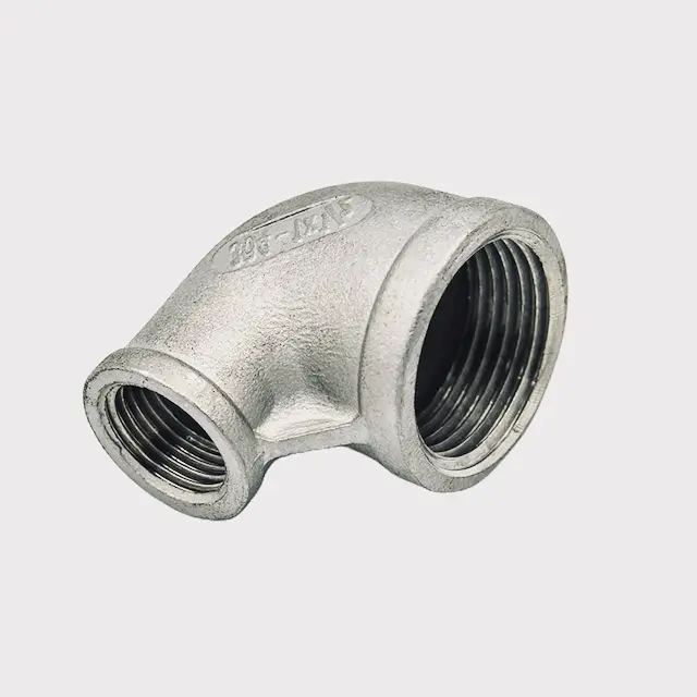 STE050_NT vītņu līkums 90° (I/I) (redukcijas), 1" x 1/2", EN 10226-1, AISI316 