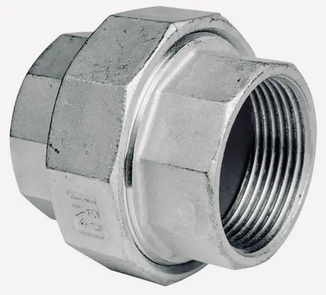 SSU038_NT saskrūve, koniska (iekš. / iekš.vītne), DN65 / 2 1/2", PN16, AISI316 