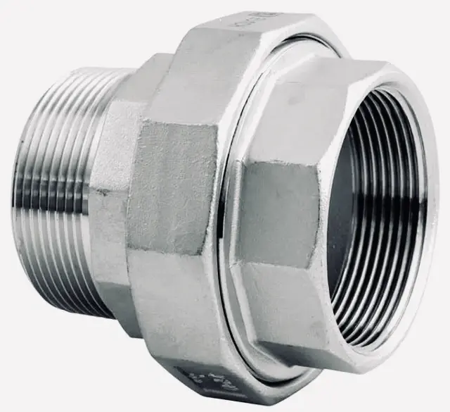 SSU108_NT saskrūve, koniska (iekš. / ār.vītne), DN65 / 2 1/2", PN20, AISI316 