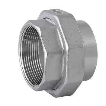 SSU075_NT saskrūve ar blīvi, (metin. / iekš. vītne), 2 1/2", PN20, PTFE, AISI316