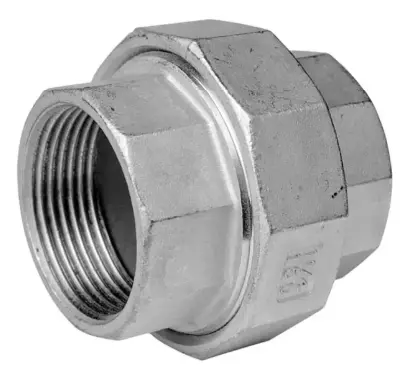 SSU096_NT saskrūve ar blīvi (iekš. / iekš.vītne), DN50 / 2", PN16, PTFE, AISI316