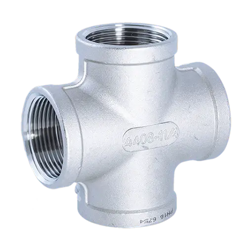 STC007_NT vītņu krustgabals, 1 1/2", PN16, AISI316L