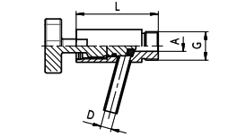 5305A_NIOB sampling valve_1/2", D-8mm, L-60mm, AISI304