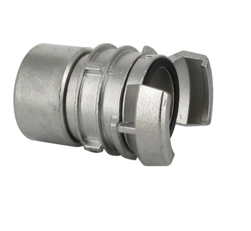 4SVF25_Stainless lockable BSP female half symmetrical coupling, DN25, 1.4404