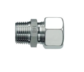 SCCGM000812_ Stainless steel cutting ring fitting, male connector, DIN 2353, EN 1.4571