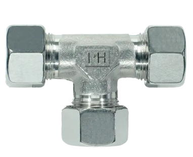 SCTG0000008_ Stainless steel cutting ring fitting, T-pcs, EN 1.4571