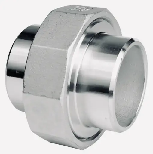 SSU011_NT saskrūve, koniska (metin/metin), DN80 / 88.9mm, PN20, AISI316 