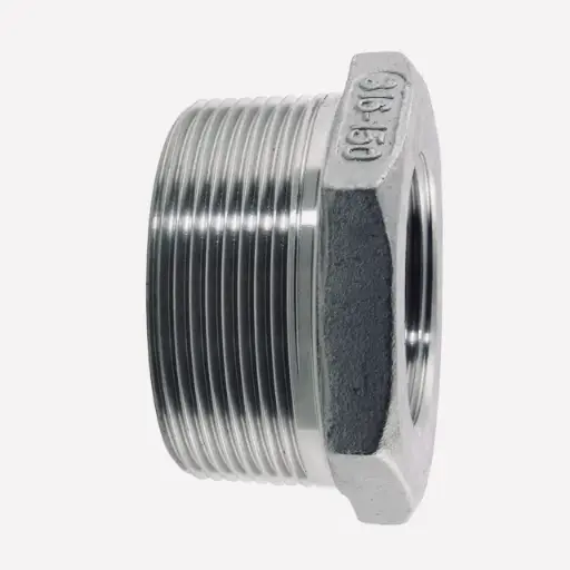 SRB027_NT redukcijas gabals, (I/Ā), 2 1/2" x 1 1/4", PN20, AISI316 