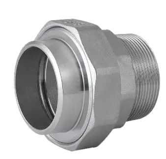 SSU084_NT saskrūve ar blīvi (metin / ār.vītne), DN50 / 60,3mm x 2", PN16, PTFE, PN16